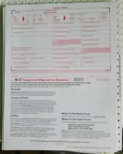 2022 IRS W-3 Transmittal of Wage And Tax Statements