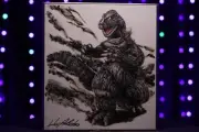 Hiroshi Kanatani Original Art "Godzilla (King Kong Vs Godzilla)"