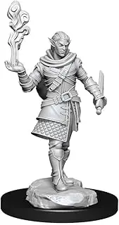 Wizkids Critical Role Unpainted Male Pallid Elf Rogue and Bard Miniatures
