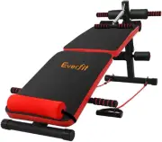 Everfit Weight Bench Incline Gym Sit up FID Benches Press Weights Exercise Fi...