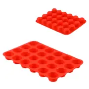 24 Cups Bakeware Silicone Premium Simple Baking Cupcake Cake Muffin