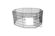 24" 8 Panel Pet Dog Playpen Puppy Exercise Cage Enclosure Fence Play Pen