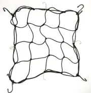 Elastic Trellis Netting for Grow Tent in Size 2X2 Ft and More, with 8 Steel Hook