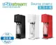 ＊錦達＊【SodaStream SOURCE Plastic時尚氣泡水機】瑞士設計師款 台灣公司貨 白、紅