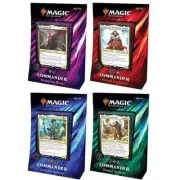 Magic the Gathering TCG 2019 Commander Deck Set of 4