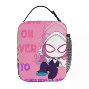 c467 Ghost Spider Lunch Bags Insulated Lunch Tote Waterproof Bento Box Resuable Picnic Bags for Woman Work Children School k467