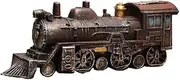 Steam Locomotive Model Ornaments,Die Casting Iron Locomotive Collectible Home Accessories Decor Crafts Steampunk Statue (Color : B) Ornament Art Sculpture Statue Antiques Collectables, (Color : Onec