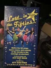 Best New Show 1999 VHS “Lost In The Fifties” Branson Brand New Sealed Buy Me !