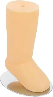 Toyvian 1pc Socks Display Stand Durable Plastic Feet Molds with Magnet for Sock Photography and Presentation Keeps Shape for Product Displays
