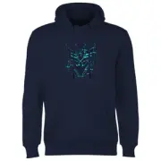 Transformers Decepticon Glitch Hoodie - Navy