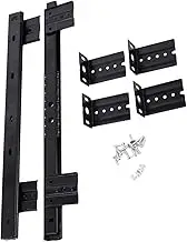 NOLITOY Desk Keyboard Drawer Tray Slide Rail Keyboard Track Continuous Bearings Long Lasting Use