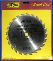 IVY Classic 36104 7-1/4" x 5/8" Arbor 24T Tungsten Carbide Tooth Saw Blade