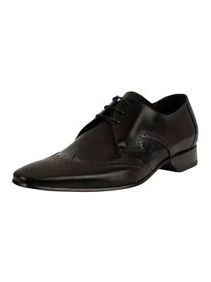 Jeffery West Men's Escobar Leather Shoes, Black