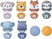 Kids Bowling Toy Set | Animal Shape Bowling Activity Games - Color Shape Number Recognition Toys, Early Educational Activities for Children