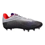 Under Armour Blur Smoke Halo Grey Metallic Football Cleat 3025123-100 Women's 11