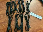 10 PCs eVGA Supernova 6 pin Perif to 2x Molex IDE 1X FDD DRIVER POWER CABLE