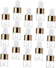 CALLARON 25Pcs Glass Dropper Bottles Essential Oil and Vials with Dropper Reusable and Leak Design for Accurate Liquid Dispensing and Storage