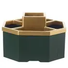 Remote Control Holder 5 Divided Compartments Storage Multi-purpose Container