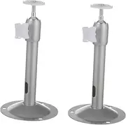 LIFKICH Monitor Support Wall Bracket for Security Easy Mounting and Adjusting Sturdy Aluminum 360° Swivel and 90° Tilt for Systems