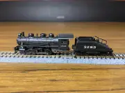 Bachmann N Scale 0-6-0 A.T&S.F Locomotive & Tender #3283 Brand New