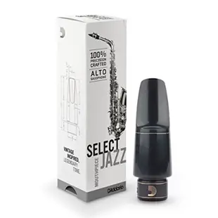 美國DAddario Select Jazz 中音薩克斯風爵士 吹嘴 D6M Alto Sax 膠嘴RICO