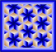 PHENOMENA - 106" x 99" - 11 colours - Pre-cut Quilt Kit by Quilt-Addicts`