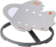Children's Rotating Chair Airplane Design Sensory Equipment for Kids, Gray