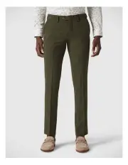 [Politix] Tailored Pant in Khaki