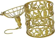 LOPUNER Metal Birdcage Dessert Display Stand Elegant Cake Storage Plate for Weddings Parties and Special Events for Showcasing Cupcakes Macarons and Treats