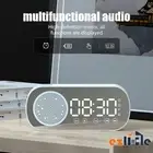 FM Speaker LED Display Portable Alarm Clock Home Decor Bluetooth Digital Radio