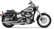 Cobra Chrome 3in Slip On Muffler w Slashcut Tips Dyna Glide 92