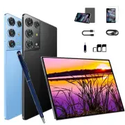 Android 13 Tablets 16GB+256GB 10.1inch 8000mAh Google GPS Gaming Pad Octa Core