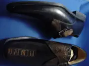 NW STANLEY BLACKER SLIPON LEATHER ITALIAN DSGN SZ13M