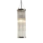 Verre Large Pipe Glass 1 Light Pendant - ELJE13702