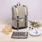 Picnic Time PT Frontier Picnic Set Insulated Cooler Backpack for 4 persons