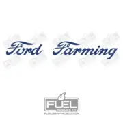 Ford Farming Custom Premium Vinyl Decal - 18" wide