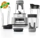 Ninja Foodi CB102 Power Nutri Duo Blender Grey Compact High-Performance Mixer