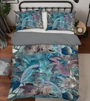 3D Beautiful Peacock A060 Bed Pillowcases Quilt Duvet Cover Andrea Haase Zoe