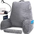 Reading Pillow with Wrist Support, Has Arm Rests, and Back Support for Bed Re...