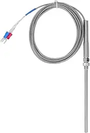 100mm Type K thermocouple Probe Sensitive to Temperature thermocouples for Testing