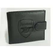 Arsenal FC Team Leather Wallet Black One Size
