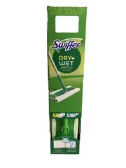 Swiffer Sweeper 2-in-1 Dry and Wet Multi Surface Floor Sweeping and Mopping...