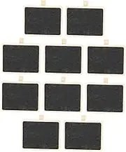 10pcs Whiteboard Clips Mini Message Board for Office Home Desk Memo Holder Photo Note Clips Chalkboard Organizers