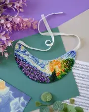 DIY Jewelry Making Kit Bead Embroidery Craft Set Summer Sketch Handmade Jewelry