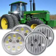 4PCS Par36 LED Sealed Hi/Lo Beam Work Light RE25126 For John Deere Tractor 4240
