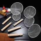 Wood Handle Fine Mesh Strainer Flour Sieve Kitchen Tools