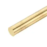 12" x 9/16" Brass Rods,Solid Round Brass Rod for DIY Craft