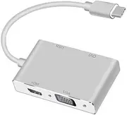 USB Type-C USB C to DVI HDMI VGA Display Adapter 4K*2K HD UltraHD Plus USB3.0 OTG for Apple ipad pro air 11 13 New Premium