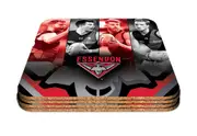 Essendon Bombers AFL Player Quality Cork Coasters Set of 4
