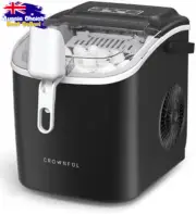 Portable Countertop Ice Maker 26lbs/24H Self-Cleaning Machine w/ Scoop & Basket